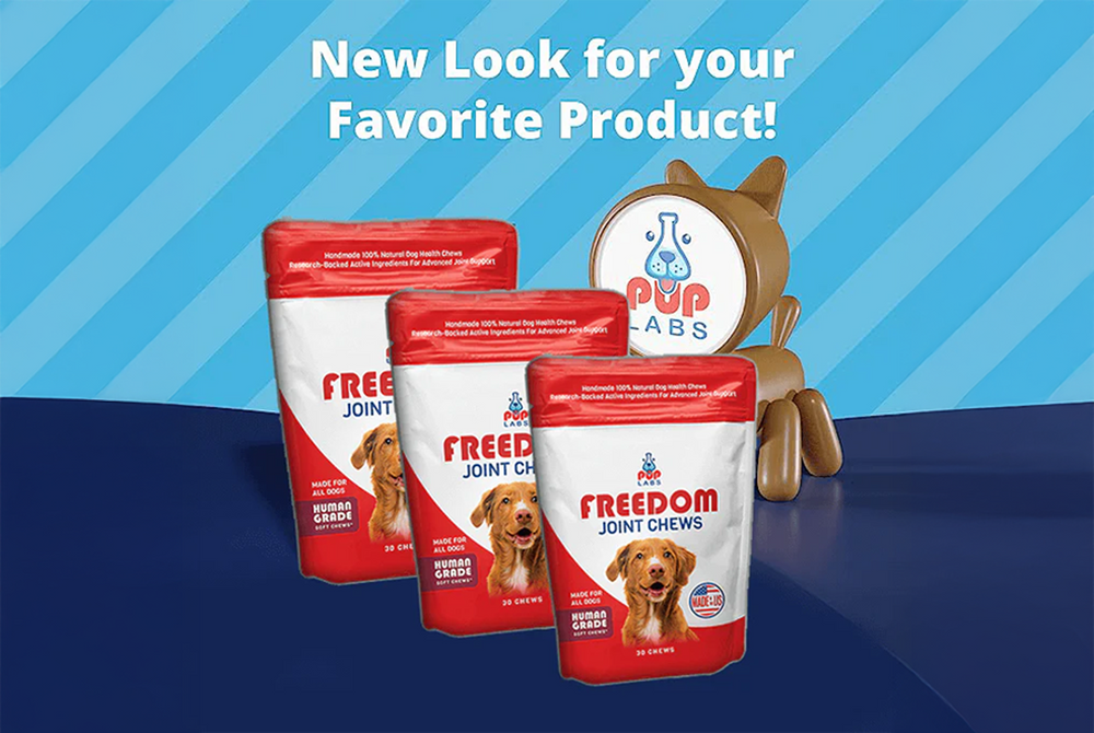 Freedom Joint Chews - Dog Hip & Joint Chews - Pup Labs